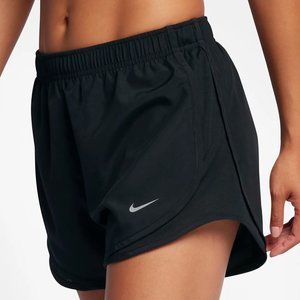 Nike Tempo Women's Brief-Lined Black Running Shorts - Size Small
